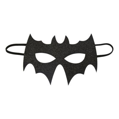 Batman Glittrig Ögonmask Barn - One size