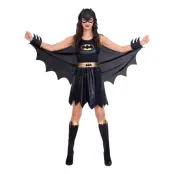 Batgirl Klassisk Maskeraddräkt - Medium