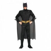 Batman Dark Knight med Muskler Maskeraddräkt