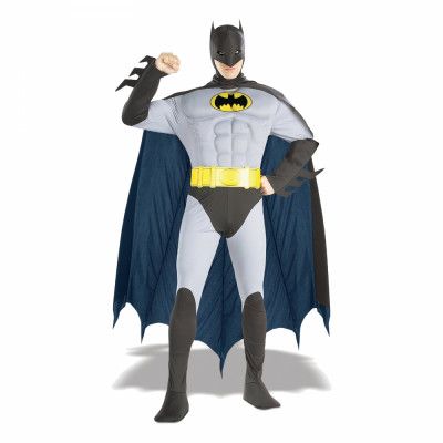 Batman med Muskler Maskeraddräkt