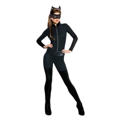 Catwoman Deluxe Maskeraddräkt - Large