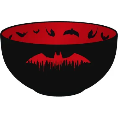 Batman - DC Comics Djup tallrik - för None - svart/röd