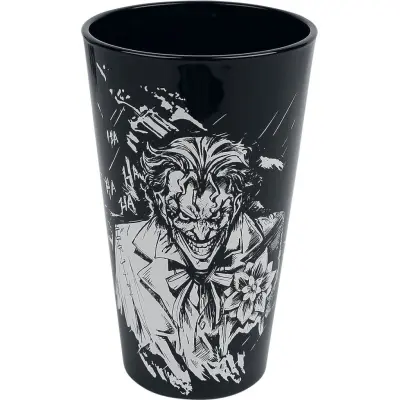 Batman - DC Comics Dricksglas - Batman und Joker - för None - flerfärgad