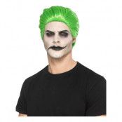 Joker Peruk Grön - One size