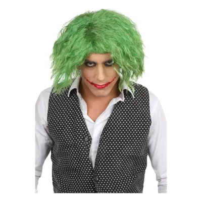 Jokern Peruk Knallgrön