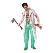 Zombiekirurg Maskeraddräkt - X-Large