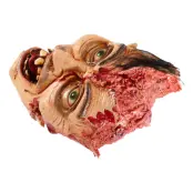 Avhugget Ansikte med Köttsår