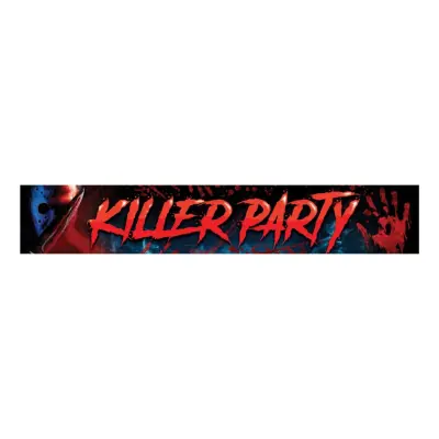 Banner i Tyg Killer Party