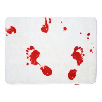 Blodig Badrumsmatta
