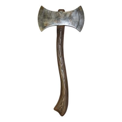 Blodig Dubbeleggad Yxa