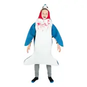 Blodig Haj Barn Maskeraddräkt - One size
