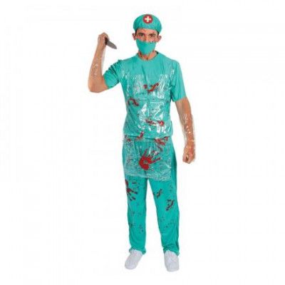 Blodig Kirurg Maskeraddräkt