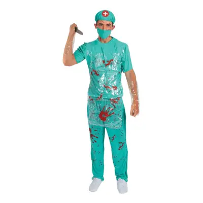 Blodig Kirurg Maskeraddräkt - Medium