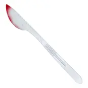 Blodig Kirurgkniv i Plast