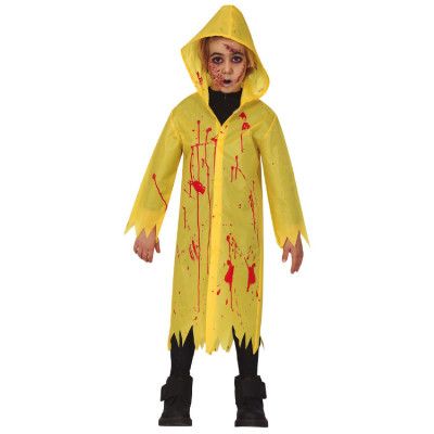 Blodig Regnjacka Barn 10-12 år