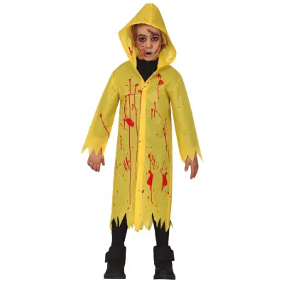 Blodig Regnjacka Barn 7-9 år