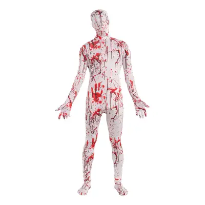 Blodig Second Skin Maskeraddräkt