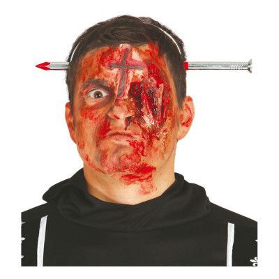 Blodig Spik genom Huvudet - One size