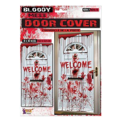 Blodig Welcome Dörrposter