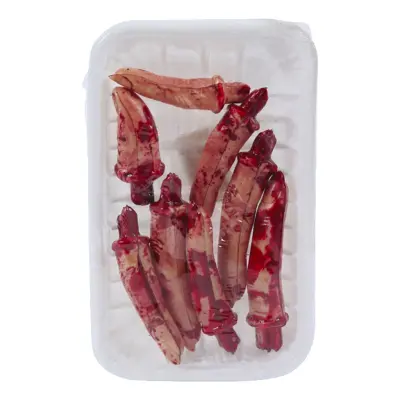 Blodiga Fingrar på Bricka