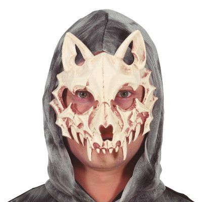 Kattdjur Dödskalle Mask - One size