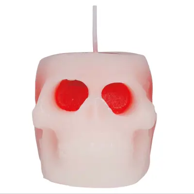 Döskalleljus Med Blod 6cm