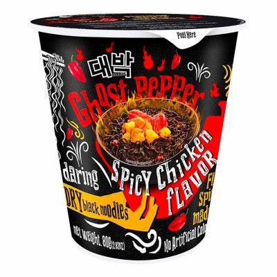 Daebak Ghost Pepper Chicken Snabbnudlar - 79 gram