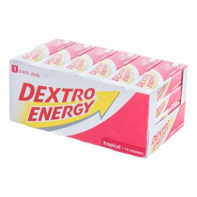 Dextro Energy Tropical Storpack - 24-pack