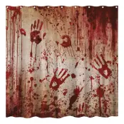 Duschdraperi Blodigt