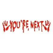 Fönsterstickers You're Next
