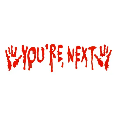 Fönsterstickers You're Next