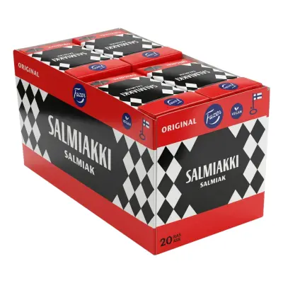 Fazer Salmiakki Pastiller Storpack - 760 g