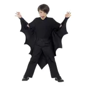 Fladdermusvingar för Barn Svarta - One size