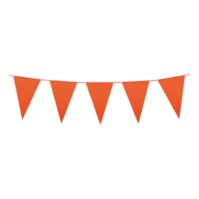 Flaggirlang Stor Orange