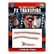 FX Transfers Zipper Face 3D