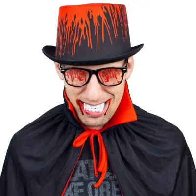 Glasögon Med Bloddroppar