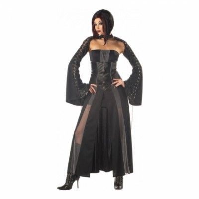 Gotisk Baronessa Maskeraddräkt