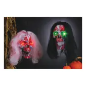 Hängande Blodig Dödskalle