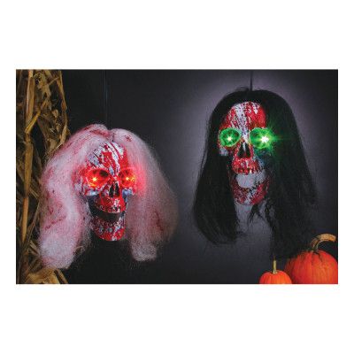 Hängande Blodig Dödskalle