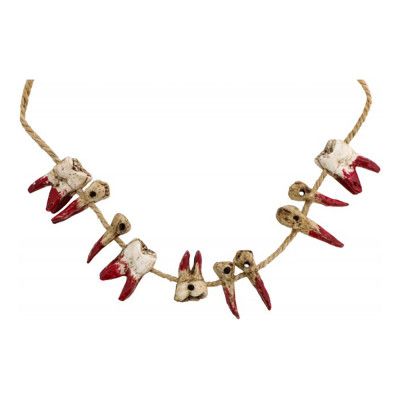 Halsband med Blodiga Tänder - One size