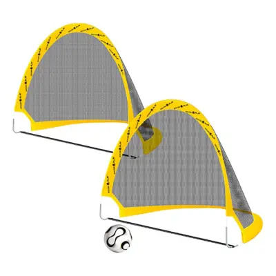 Hopfällbara Fotbollsmål - 2-pack