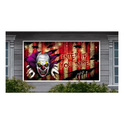 Jättebanner Blodig Cirkus