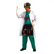 Kirurg Halloween Maskeraddräkt