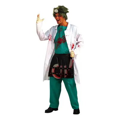 Kirurg Halloween Maskeraddräkt