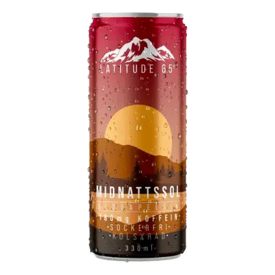 Latitude 65 Midnattsol Energidryck - 33 cl