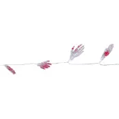 Ljusslinga med Blodiga Skeletthänder