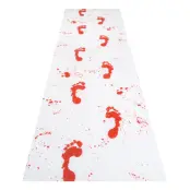 Matta med Blodiga Fotavtryck