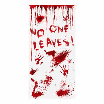 No One Leaves Droppande Blod Dörrdekoration