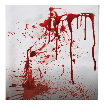 Servetter med Blod - 20-pack