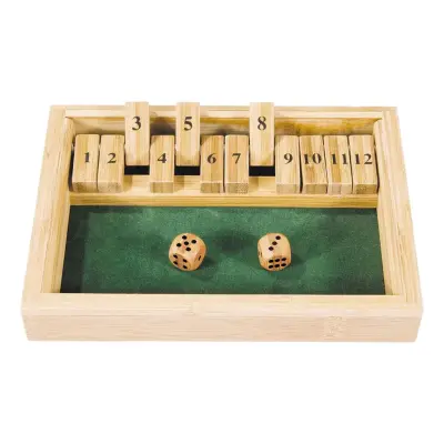 Shut The Box Bambu Brädspel